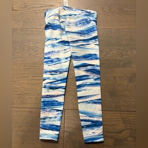 Ivivva by Lululemon soft rulu kids leggings sz 6 EUC